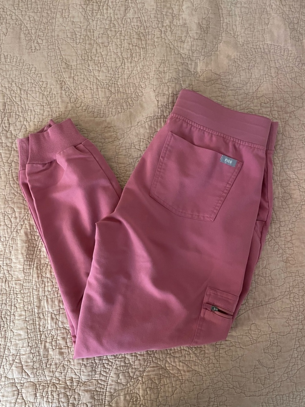 Figs SCRUBS Pink Jogger Bottoms